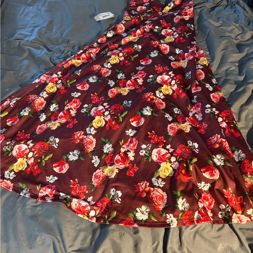 Lularoe maxi dress or skirt can be worn as either xs new with tag floral print
